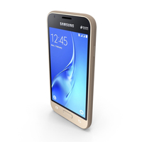 Samsung Galaxy J1 Mini Gold PNG & PSD Images