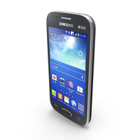Samsung Galaxy Ace 3 Black PNG & PSD Images