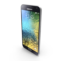 Samsung Galaxy E5 Black PNG & PSD Images
