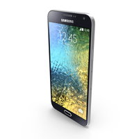Samsung Galaxy E7 Black PNG & PSD Images