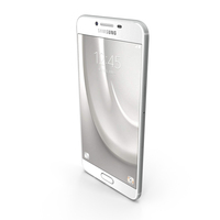 Samsung Galaxy C5 Silver PNG & PSD Images