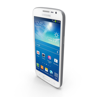 Samsung G3812B Galaxy S3 Slim White PNG & PSD Images