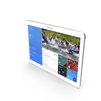 Samsung Galaxy Tab Note 12.2 White PNG & PSD Images