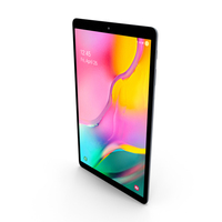 Samsung Galaxy Tab A 10.1 2019 Silver PNG & PSD Images