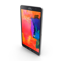 Samsung Galaxy Tab Pro 8.4 Black PNG & PSD Images