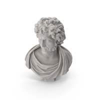 Philosopher Bust PNG & PSD Images