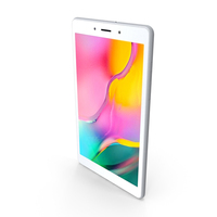 Samsung Galaxy Tab A 8.0 2019 Silver PNG & PSD Images