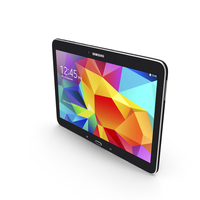Samsung Galaxy Tab 4 10.1 Black PNG & PSD Images