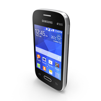 Samsung Galaxy Pocket 2 Black PNG & PSD Images