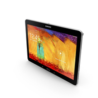 Samsung GALAXY Note 10.1 2014 Edition Black PNG & PSD Images