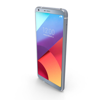 LG G6 Ice Platinum PNG & PSD Images