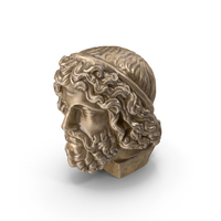 Zeus Head Bronze PNG & PSD Images