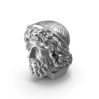 Zeus Head Metal PNG & PSD Images