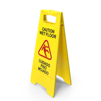 Caution Wet Floor PNG & PSD Images