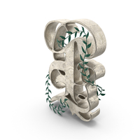 Letter L With Leaves PNG & PSD Images