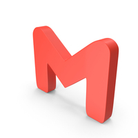 Red M Alphabet PNG & PSD Images