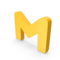 M YELLOW PNG & PSD Images
