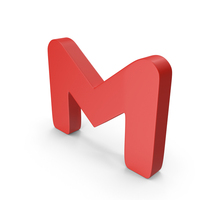 Red Alphabet M PNG & PSD Images