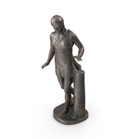 Barberini Atalanta Bronze Outdoor Statue PNG & PSD Images