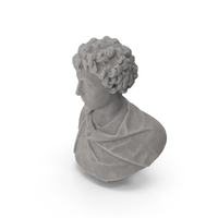 Marcus Aurelius Stone Bust PNG & PSD Images