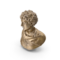 Marcus Aurelius Bronze Bust PNG & PSD Images
