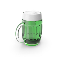 Mug with Green Beer Saint Patrick's Day PNG & PSD Images