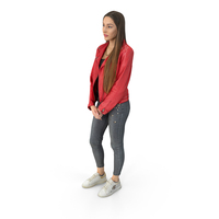 Girl In Casual Pose PNG & PSD Images