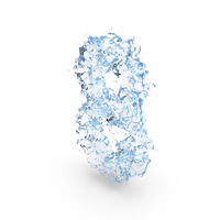 Water Splash Number 8 PNG & PSD Images