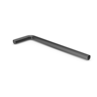 Allen Wrench Black Metal PNG & PSD Images