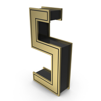Alphabet Number 5 PNG & PSD Images