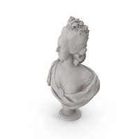 Marie Antoinette Bust PNG & PSD Images