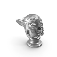 Hypnos Metal Sculpture PNG & PSD Images