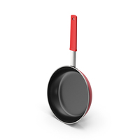 Hanging Frying Pan Red PNG & PSD Images