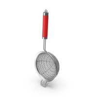 Hanging Kitchen Sieve Red PNG & PSD Images