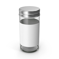 Empty Spice Glass Jar PNG & PSD Images