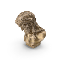 Christ Bronze Bust PNG & PSD Images