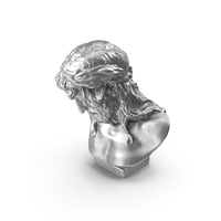 Christ Metal Bust PNG & PSD Images