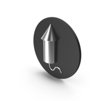 Silver Rocket Icon PNG & PSD Images