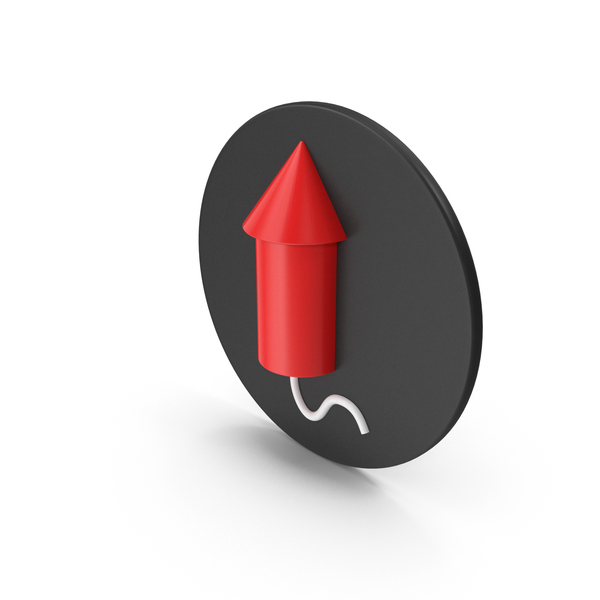 Red Rocket Icon PNG & PSD Images