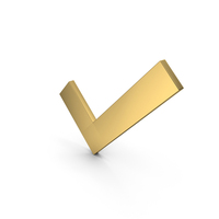 Gold Check Icon PNG & PSD Images