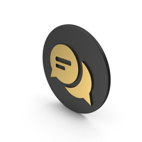 Gold Message Icon PNG & PSD Images