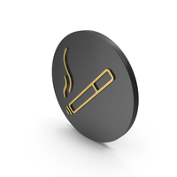 Gold Smoke Icon PNG & PSD Images