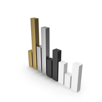 Gold Silver Graph PNG & PSD Images