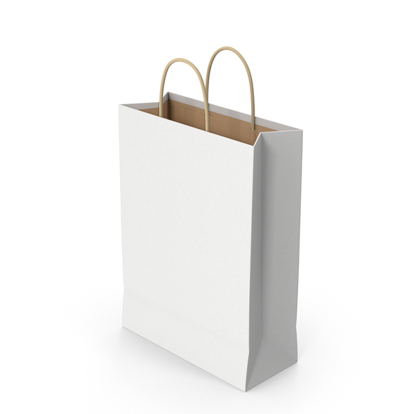 Paper Bag White PNG & PSD Images