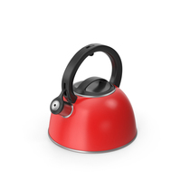 Tea Kettle Red PNG & PSD Images