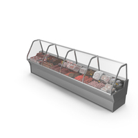 Supermarkets Deli Meat Display PNG & PSD Images