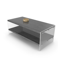 Arete Modern Coffee Table 3D PNG & PSD Images