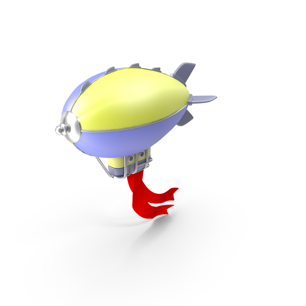 Cartoon Airships Flying Machines Toy Hot Air Balloons PNG & PSD Images
