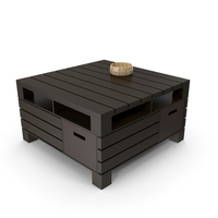 Pallet Coffee Table PNG & PSD Images