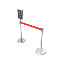 Security Stanchion Divider PNG & PSD Images
